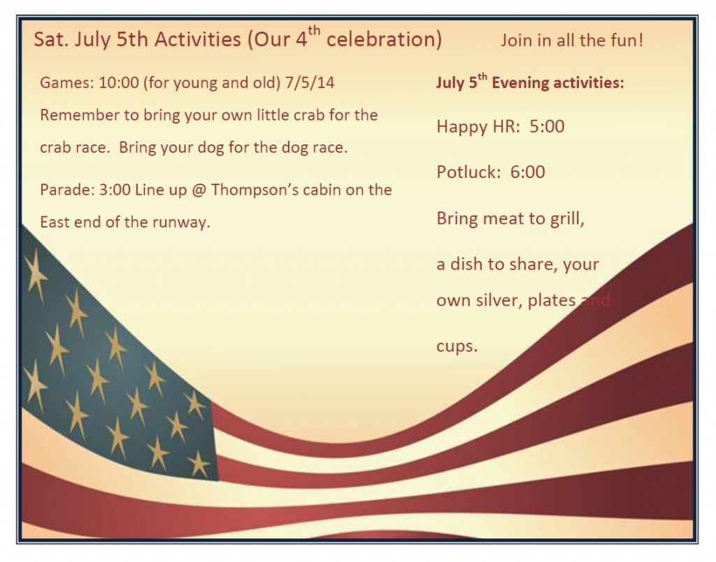 Join us on July 5th!